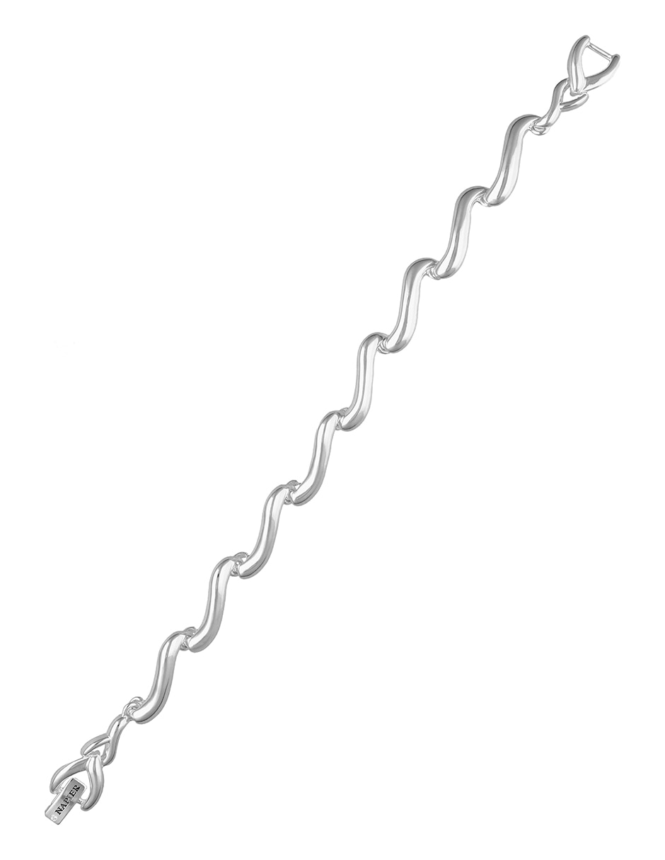 Pulsera Smooth Silver con acabado brillante 2