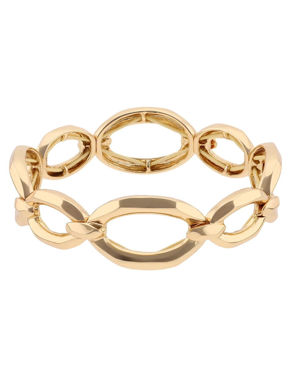 Pulsera Gold Facets con acabado brillante 2