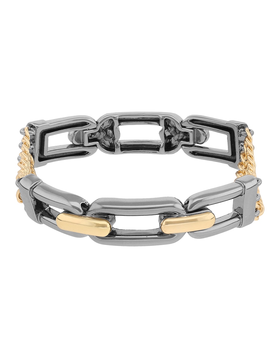 Pulsera Two Tone Armor con acabado brillante 2