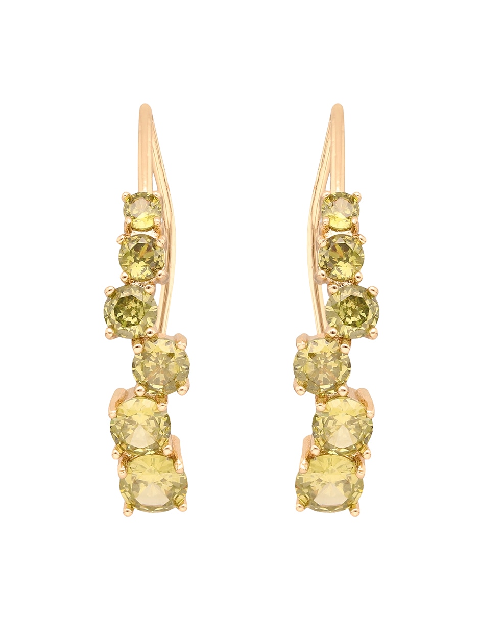 Broqueles de Classic Clusters con acabado brillante cristal
