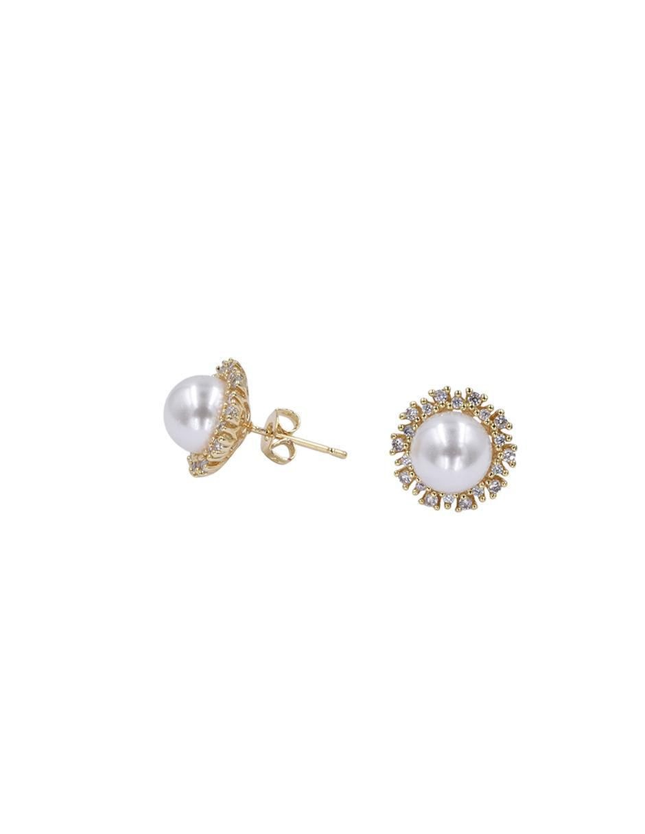 Aretes y collar de sol zirconia 3