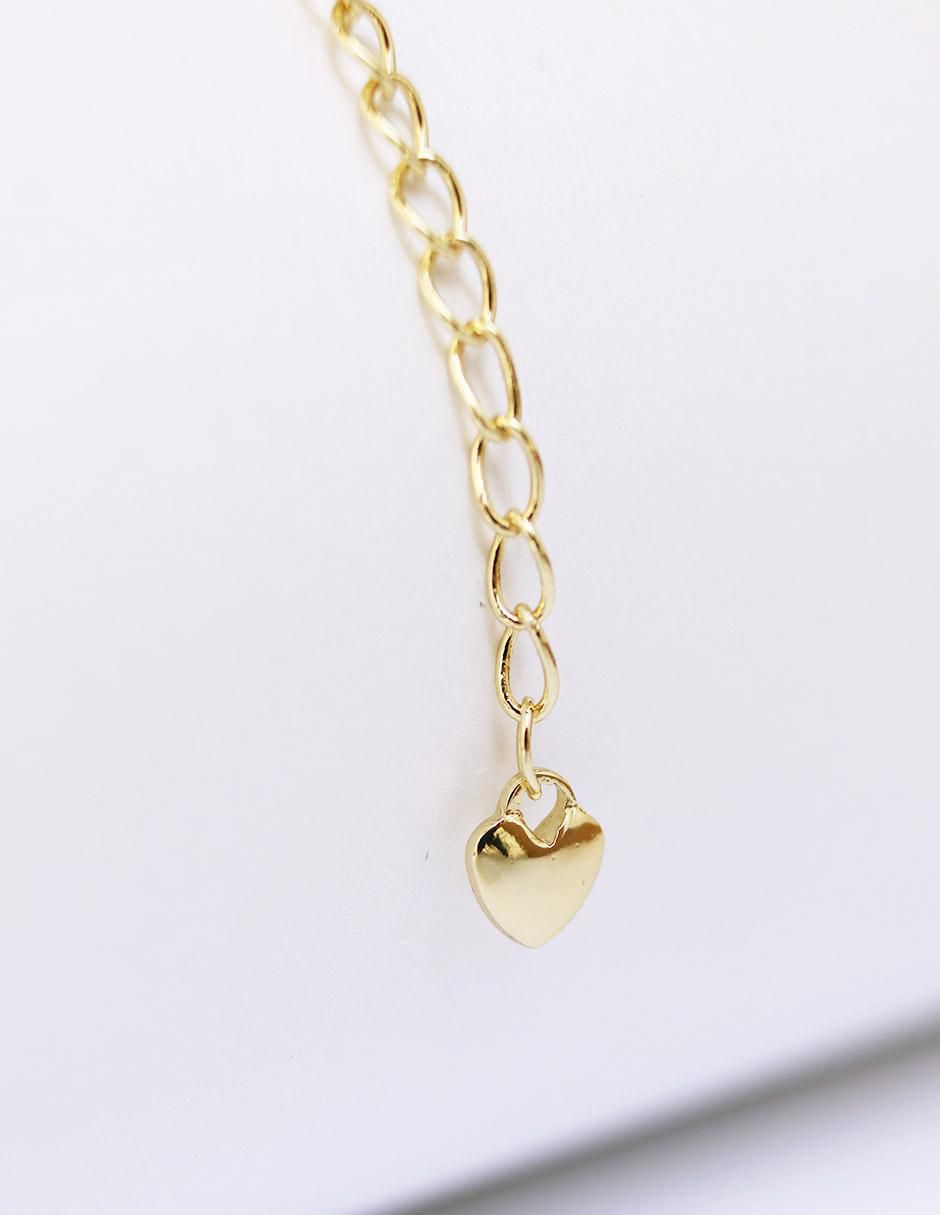 Pulsera de oro laminado 8 k con acabado brillante 3