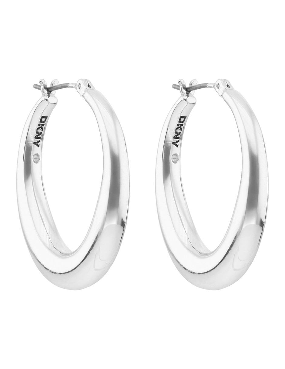 Arracadas Lena acabado pulido cristal 2