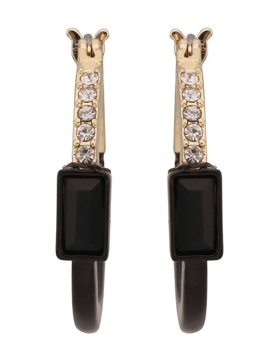 Arracadas Millie con acabado pavé cristal Arracadas Millie con acabado pavé cristal