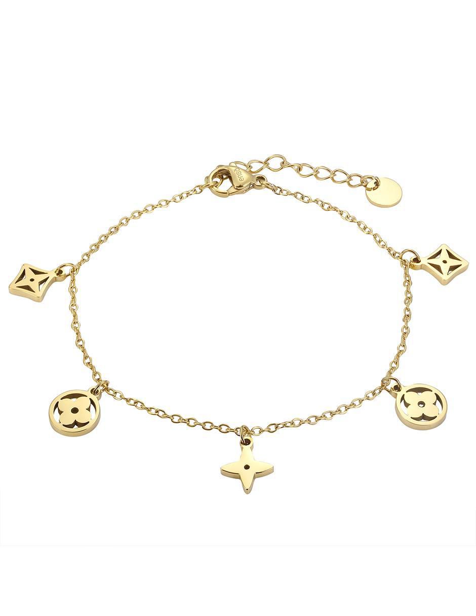 Pulsera Charms con acabado pulido