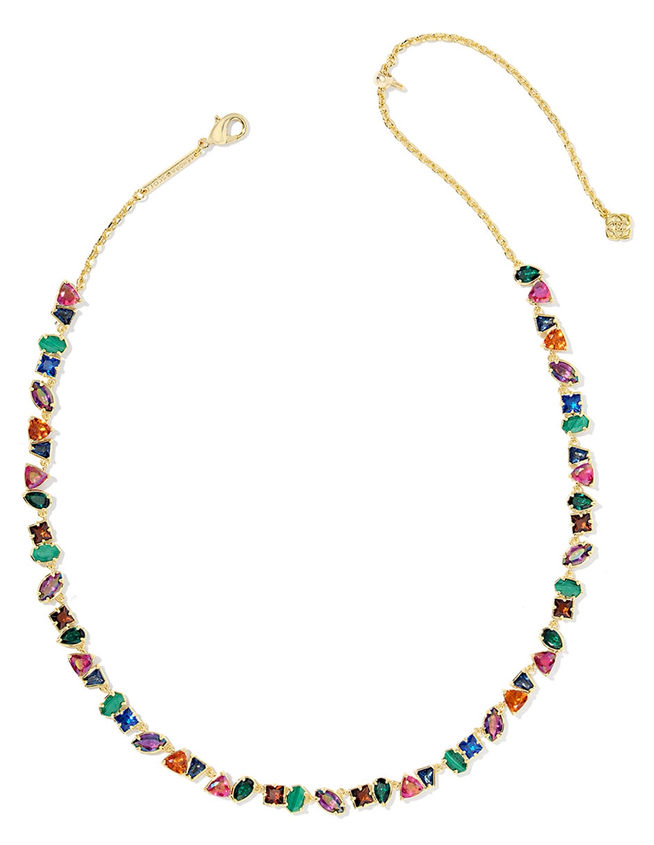 COLLAR DE TENIS KE, UNITALLA, MULTICOLOR