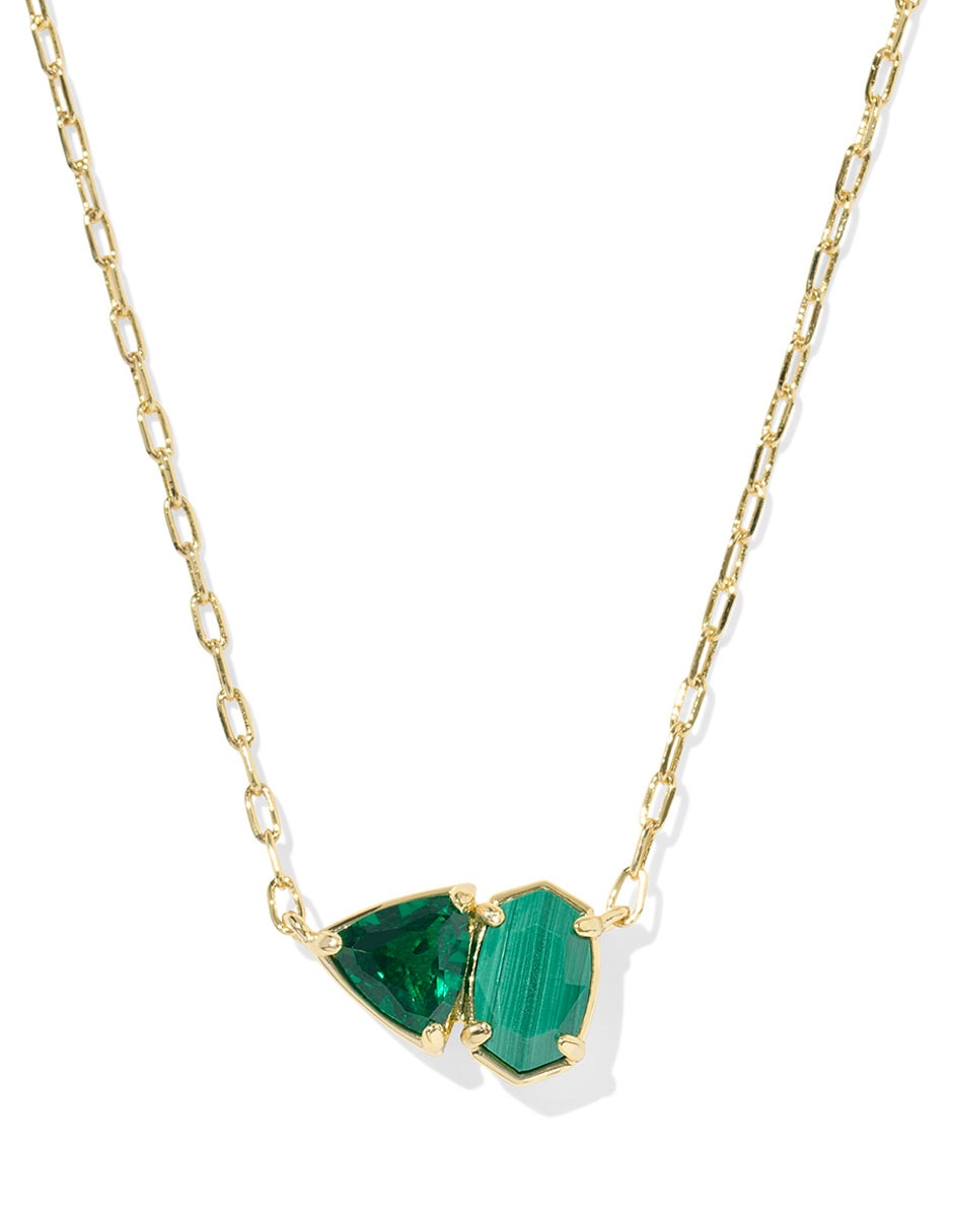 Collar Tatum de baño de oro 14 K