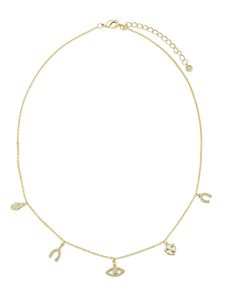 Collar Protección de baño de oro 14 K 2