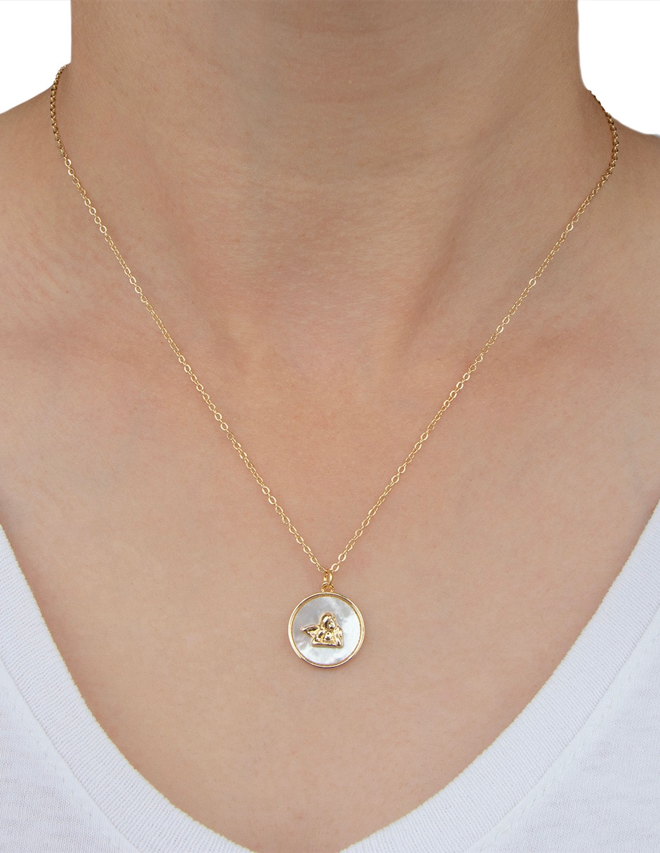 Collar con dije Ángel 3