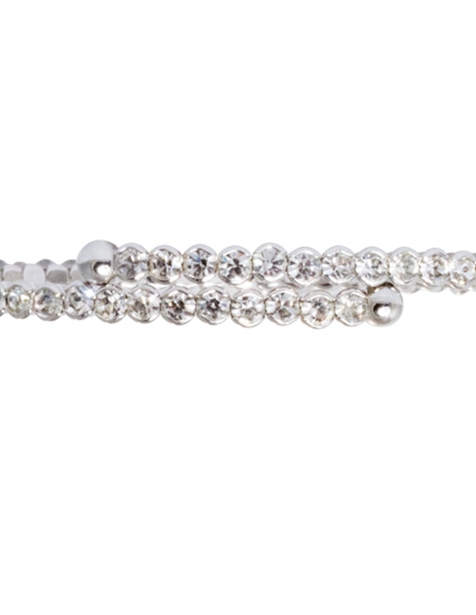 Pulsera Cup Chain con acabado baño rodio 3