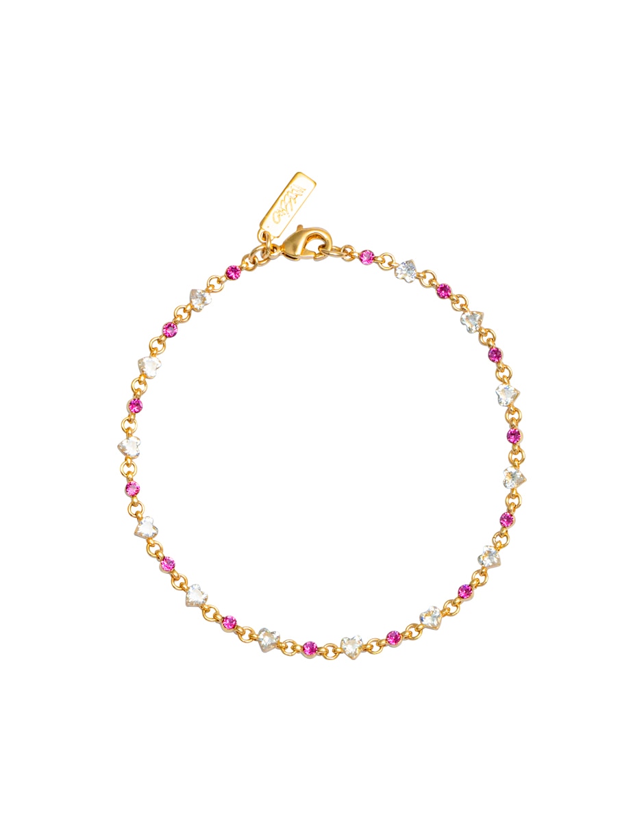 Pulsera Corazón Chispita con acabado pulido