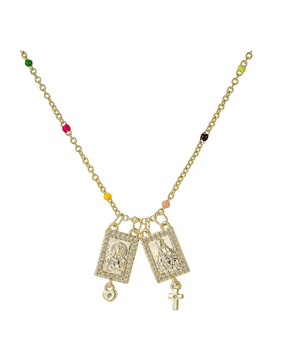 Collar de baño de oro 14 K