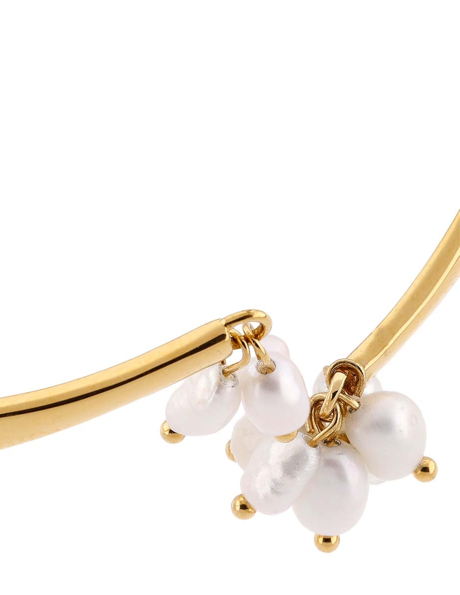 Brazalete con acabado baño de oro 18 k Jiaoren 2