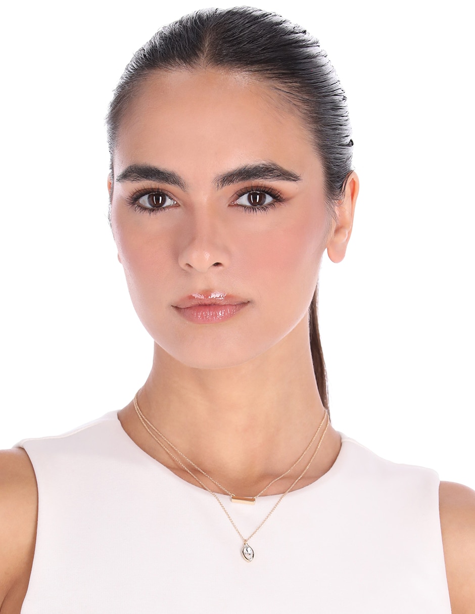 Collar de varios hilos de gota Nala 3