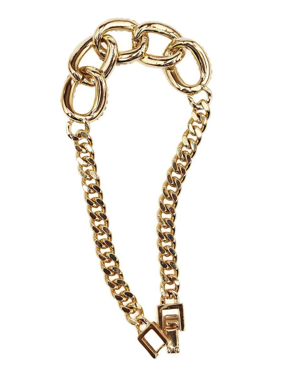 Pulsera de oro laminado 8 k con acabado brillante 3
