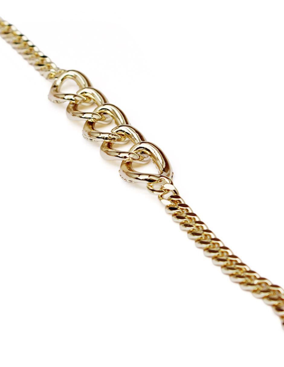 Pulsera de oro laminado 8 k con acabado brillante 4