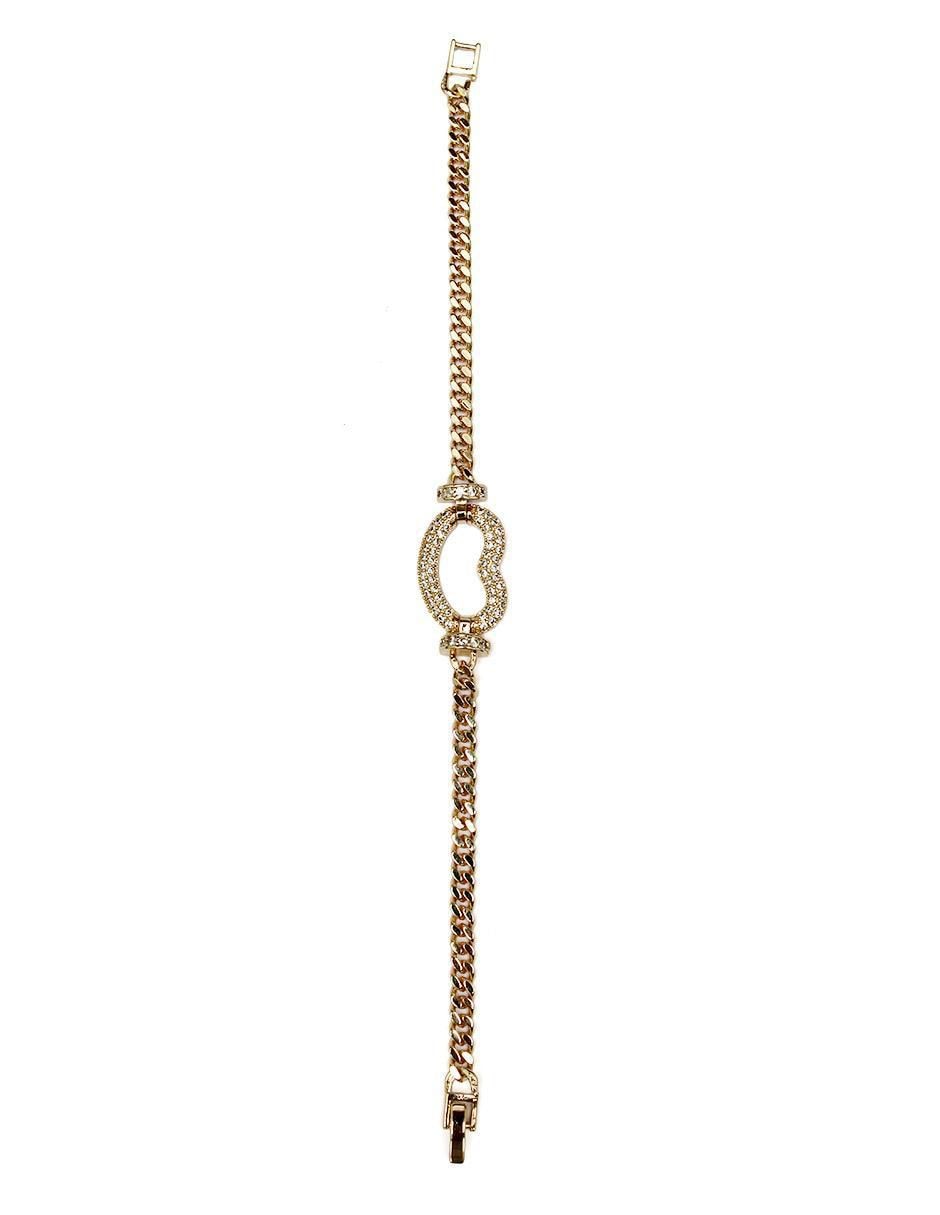 Pulsera de oro laminado 8 k con acabado brillante 2