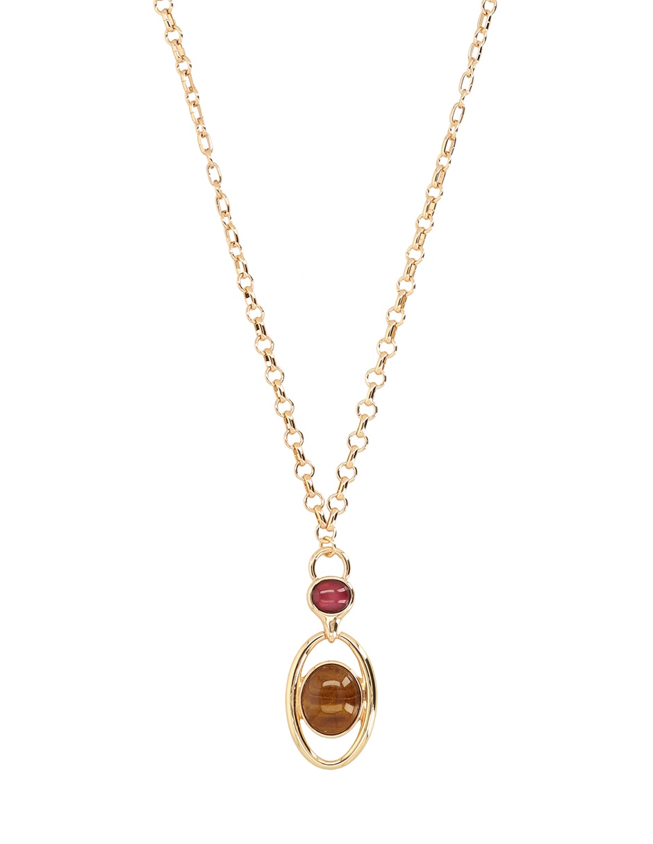 Collar con dije ovalado Creative Charm