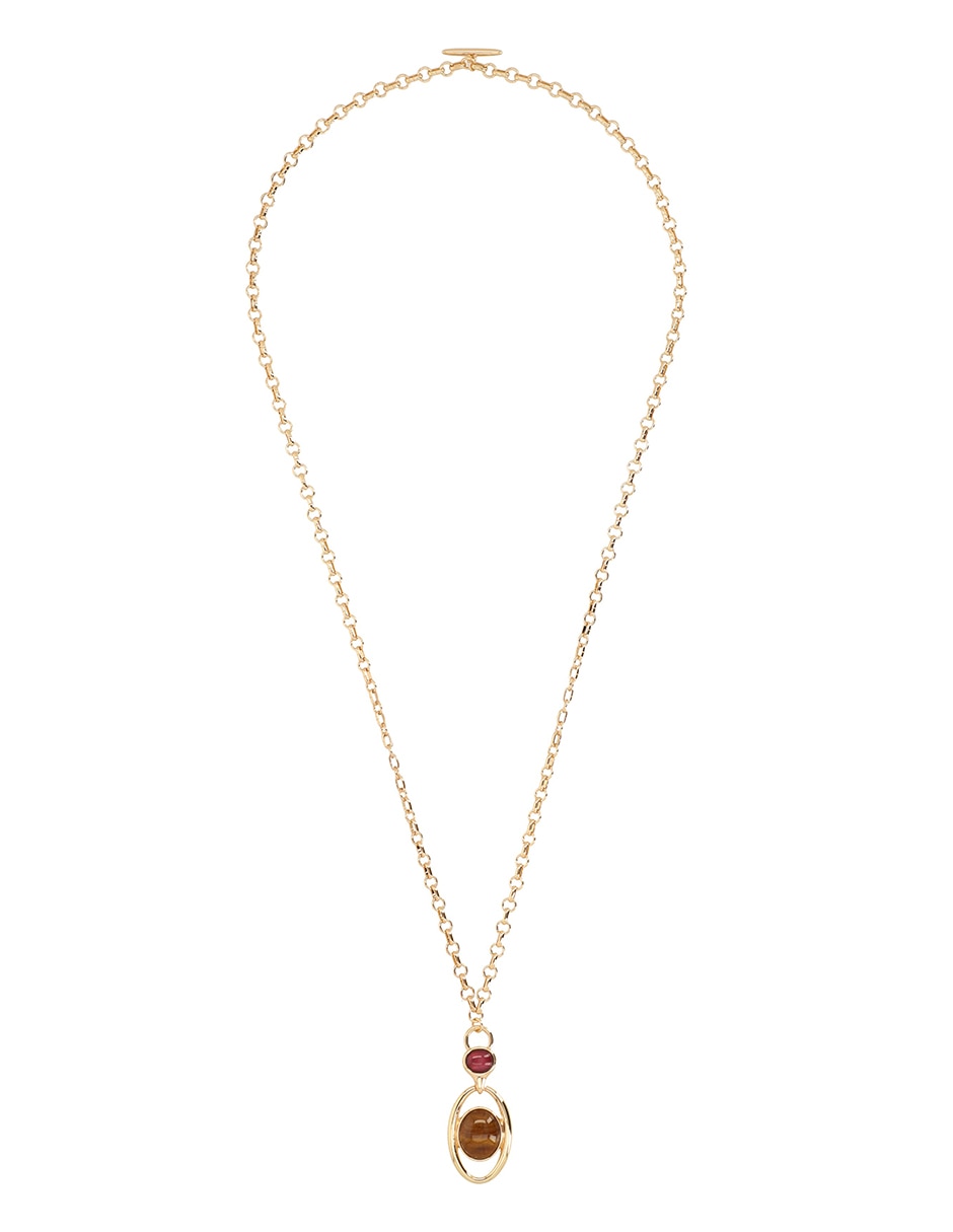 Collar con dije ovalado Creative Charm 2