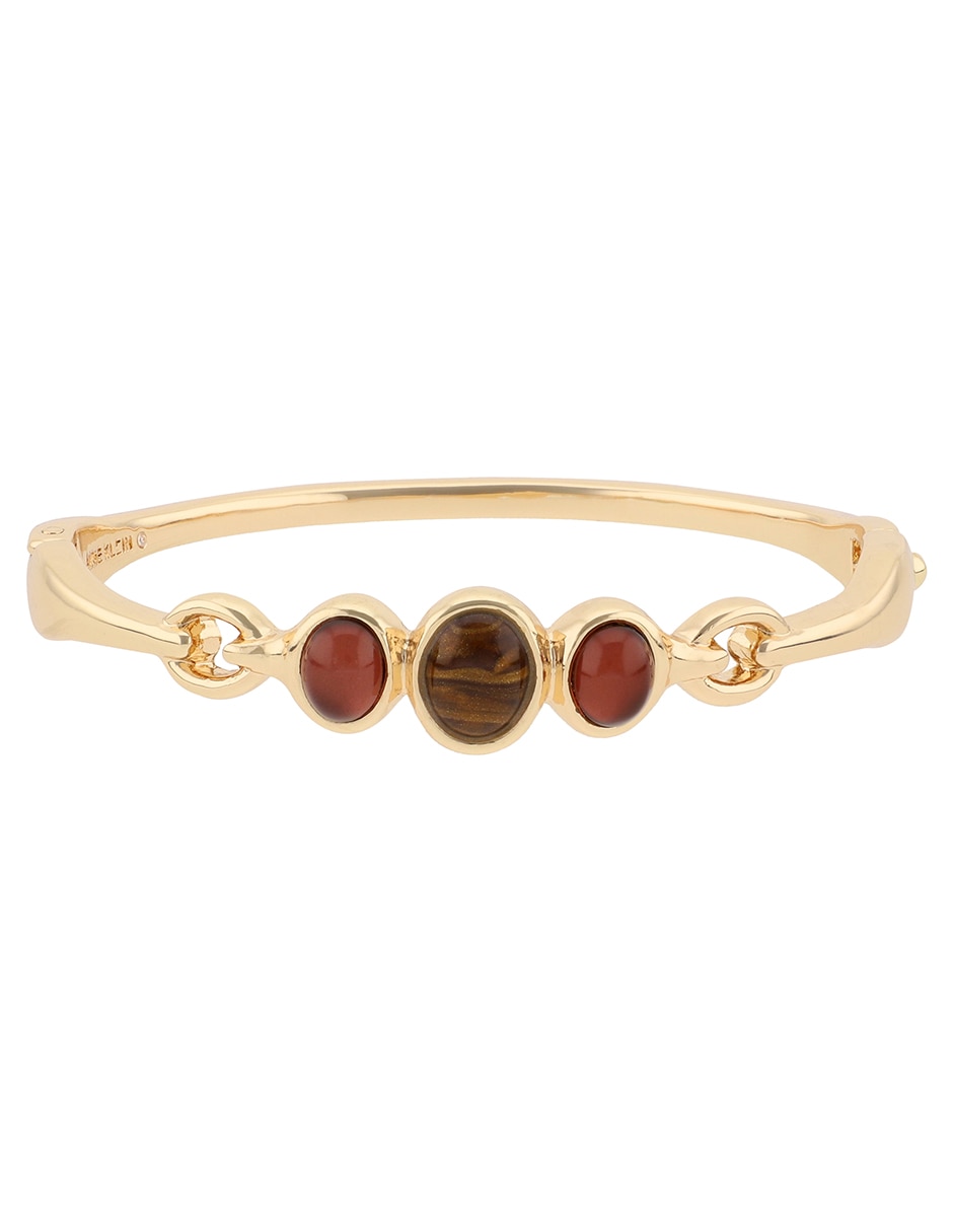Brazalete Creative Charm con acabado pavé