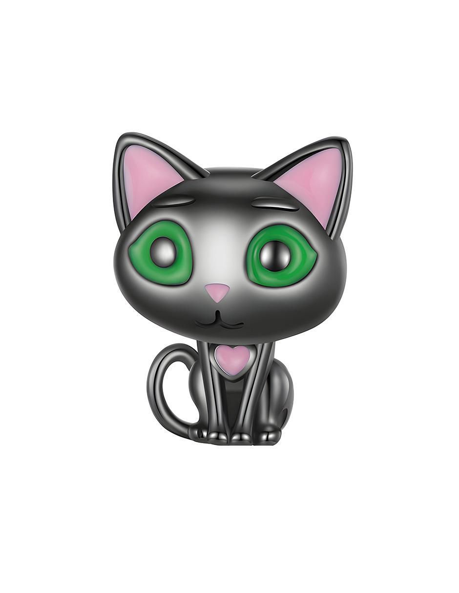 Charm de gato kiki collection de plata P 925