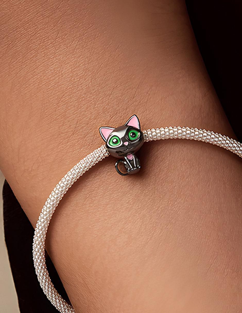 Charm de gato kiki collection de plata P 925 5