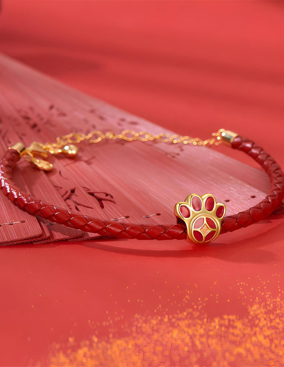 Charm de huella kiki collection de plata P 925 5