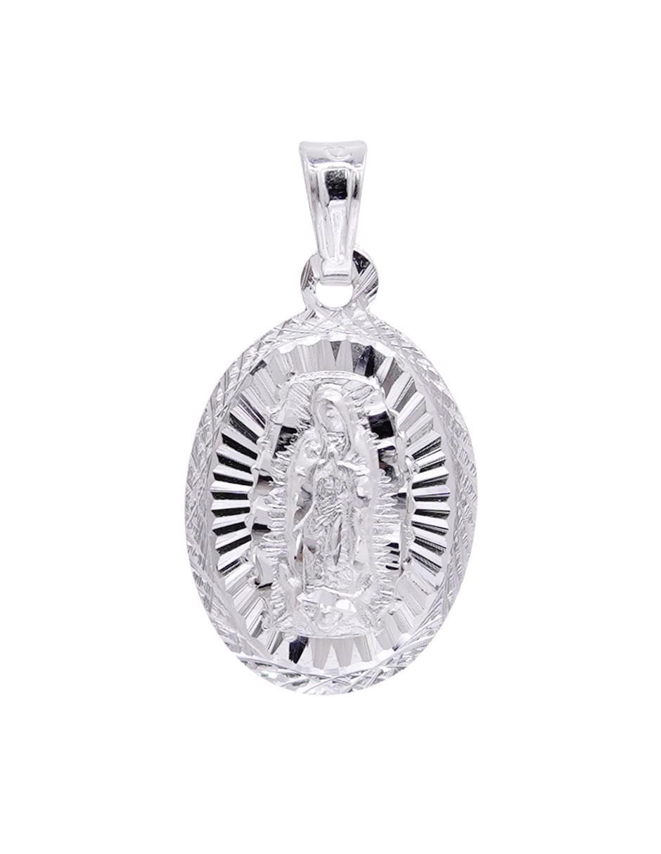 Dije ovalada sin colección virgen de guadalupe de plata P 925