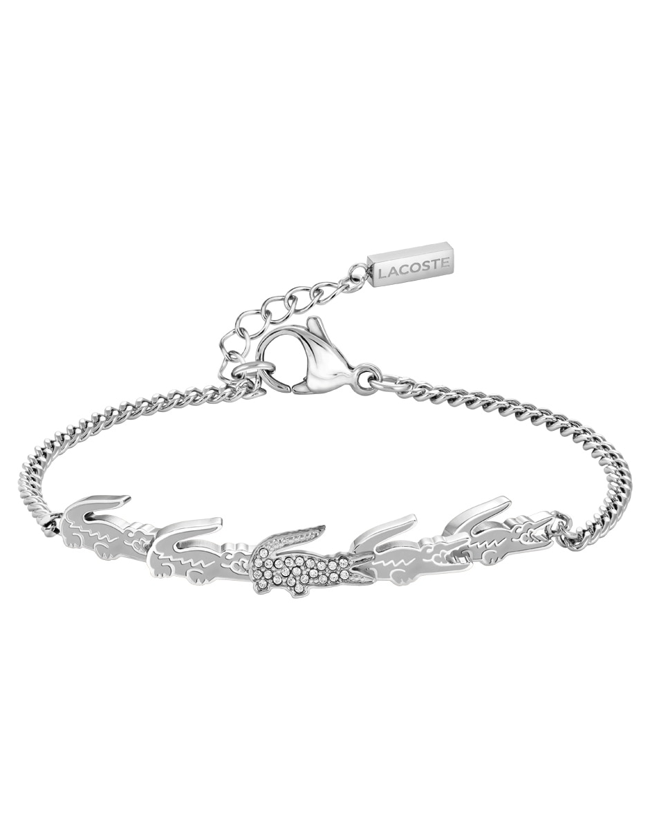 Pulsera Crocodile con acabado brillante