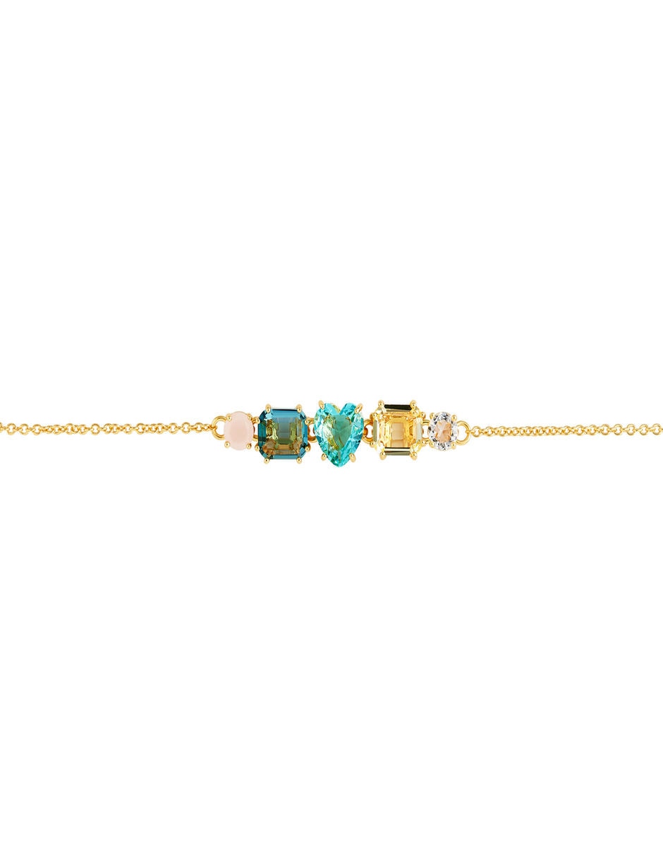 Brazalete La diamantine baño de oro 2
