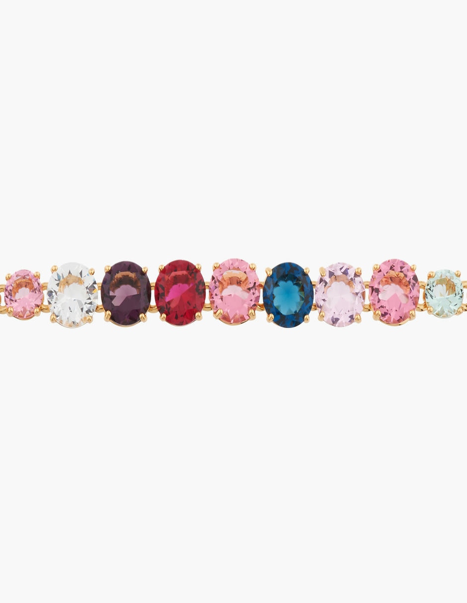 Brazalete La Diamantine baño de oro 2