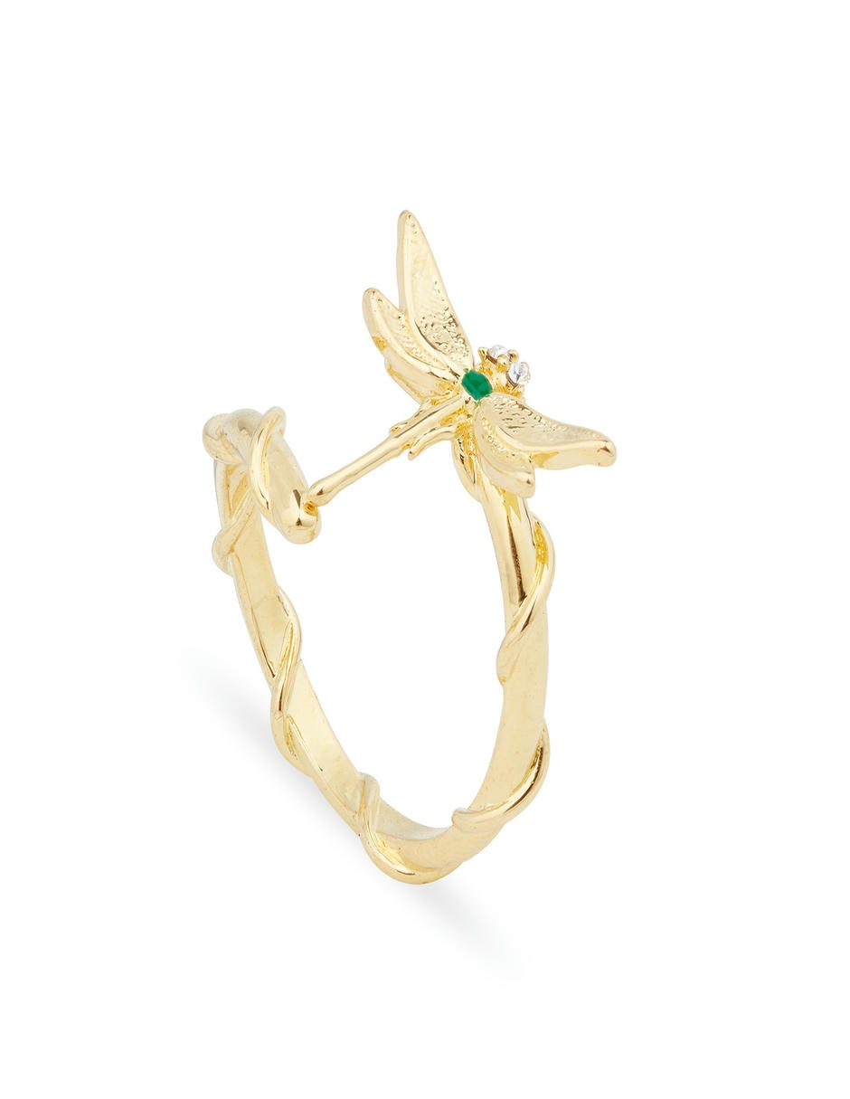Anillo de libélula Amulets cristal esmaltado 2