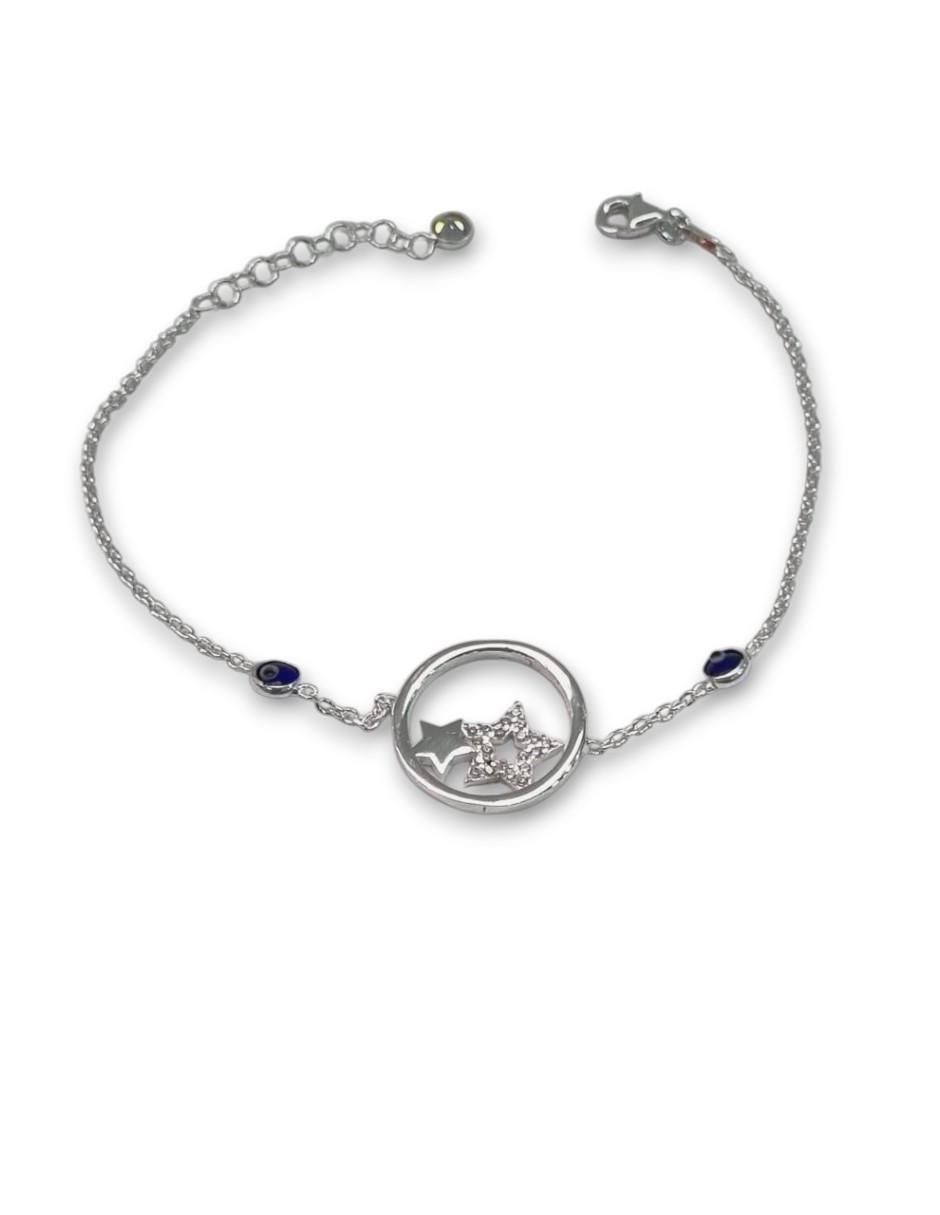 Pulsera de plata P925 con acabado pulido Pulsera de plata P925 con acabado pulido