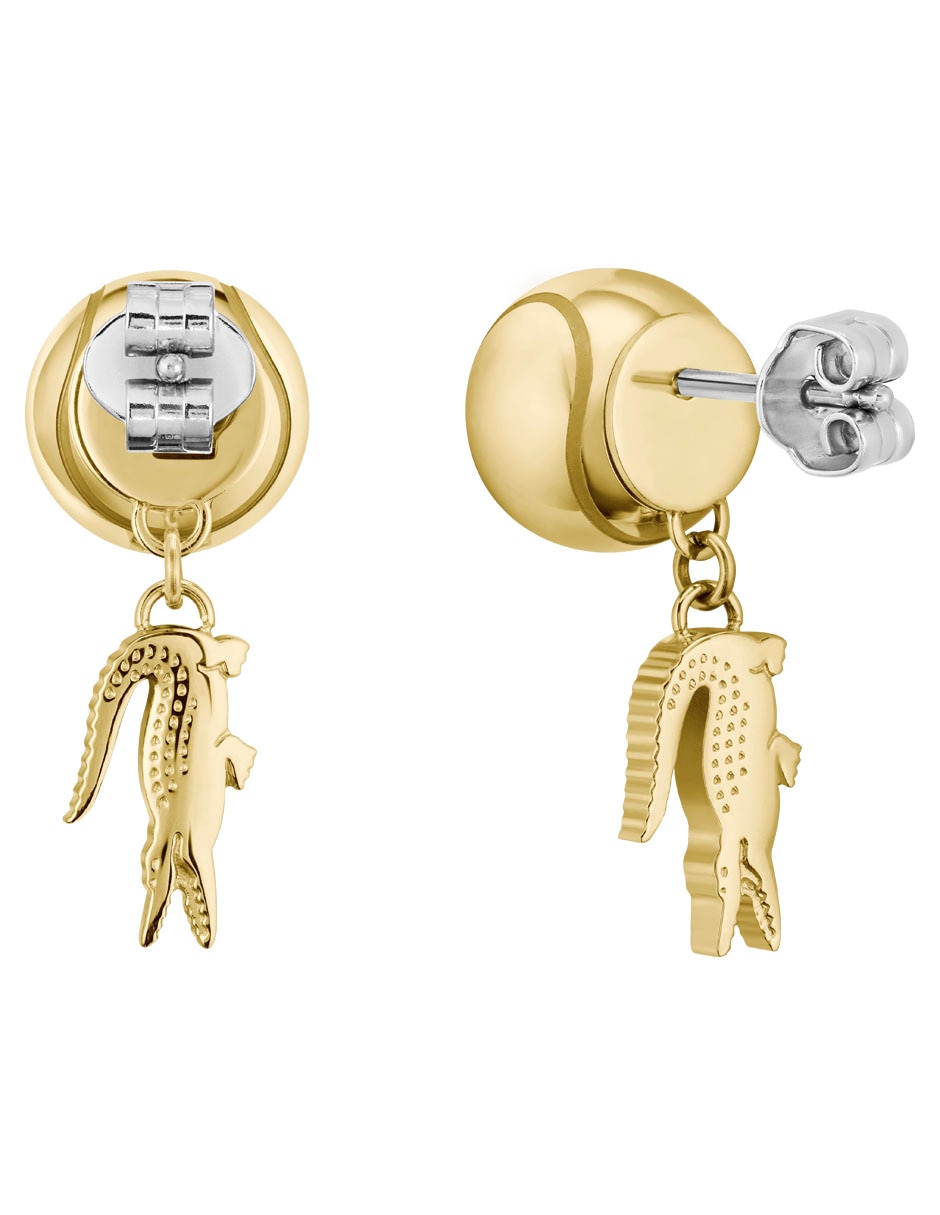 Aretes cortos Matchpoint con acabado brillante 2