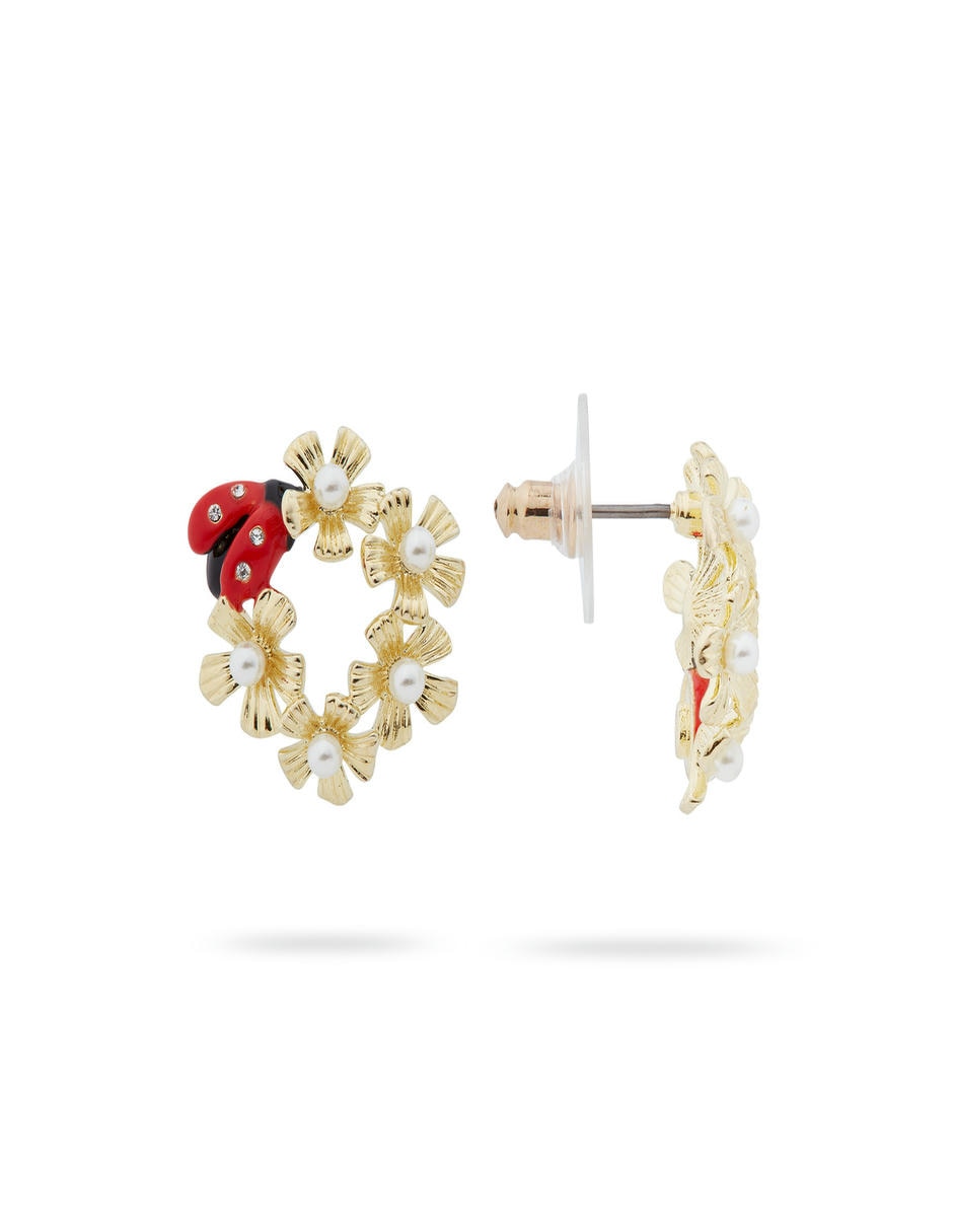 Aros de flor Lady Pearl 2