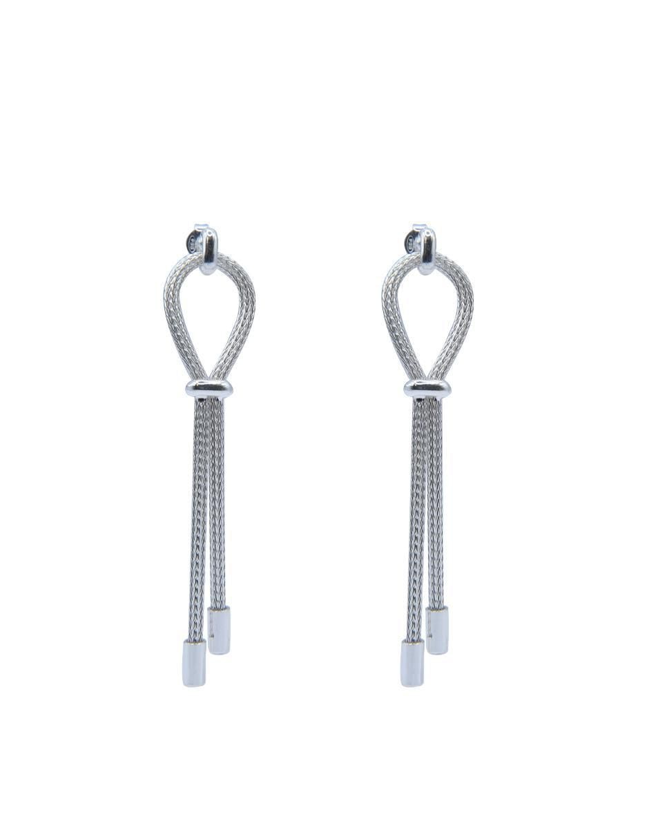 Aretes largos de plata P925 5
