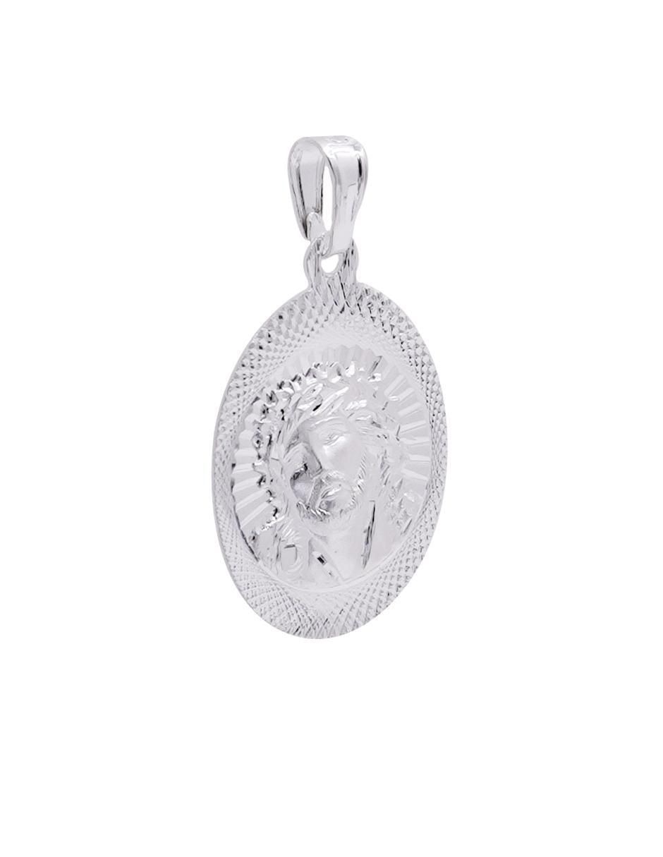 Dije ovalada sin colección jesucristo de plata P 925 2