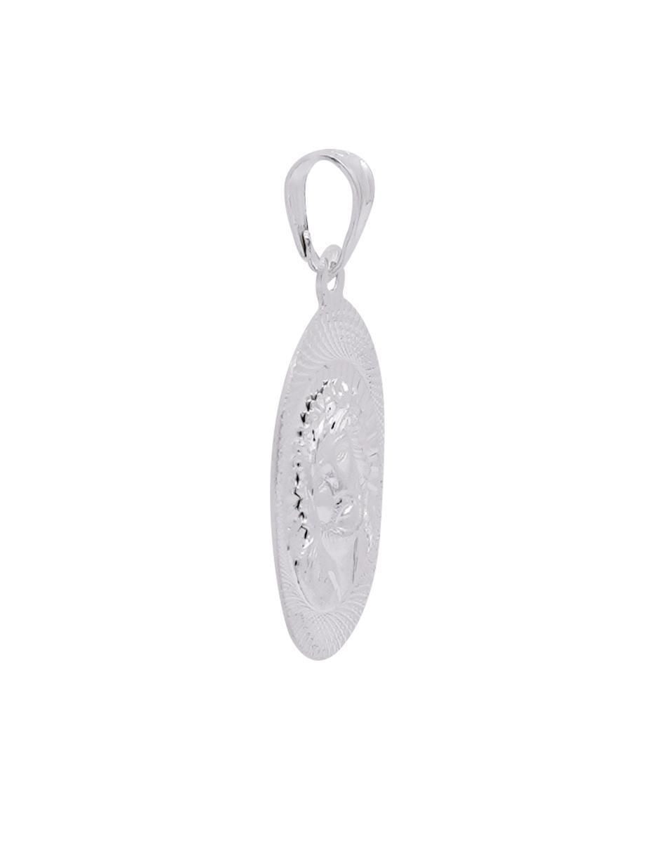 Dije ovalada sin colección jesucristo de plata P 925 3