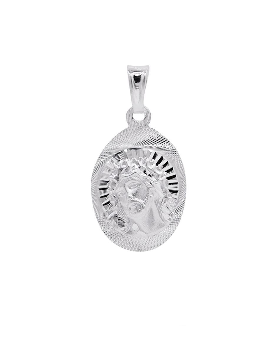 Dije ovalada sin colección jesucristo de plata P 925 Dije ovalada sin colección jesucristo de plata P 925
