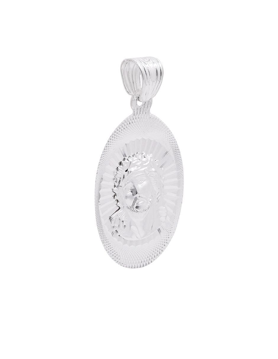 Dije ovalada sin colección jesucristo de plata P 925 2
