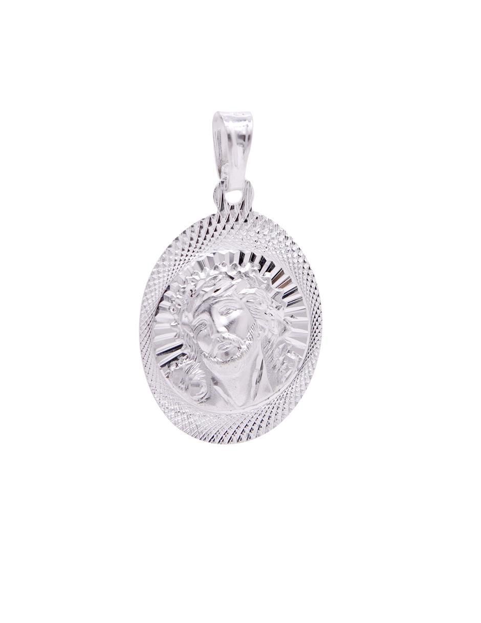 Dije ovalada sin colección jesucristo de plata P 925 Dije ovalada sin colección jesucristo de plata P 925
