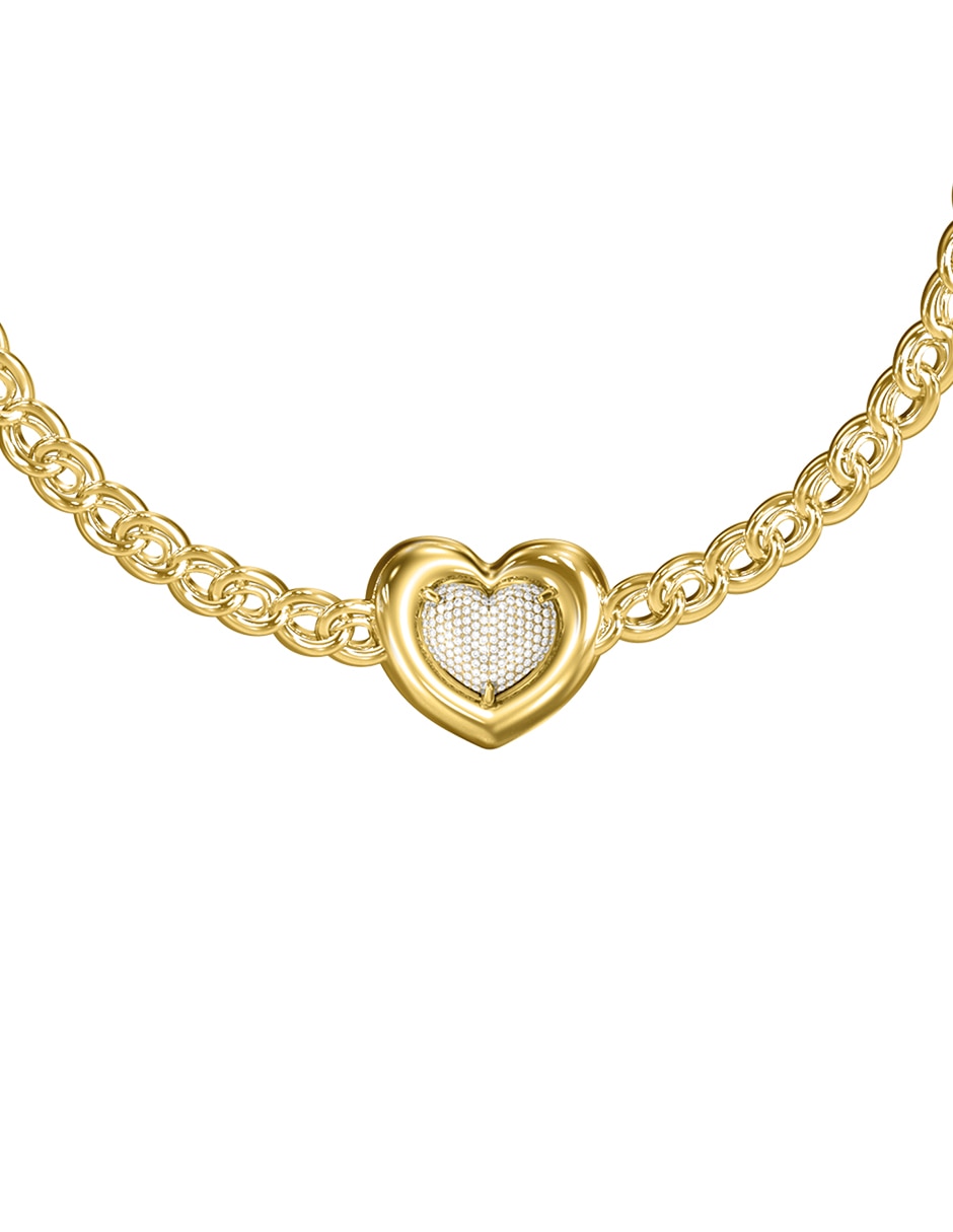 Collar de corazón Love