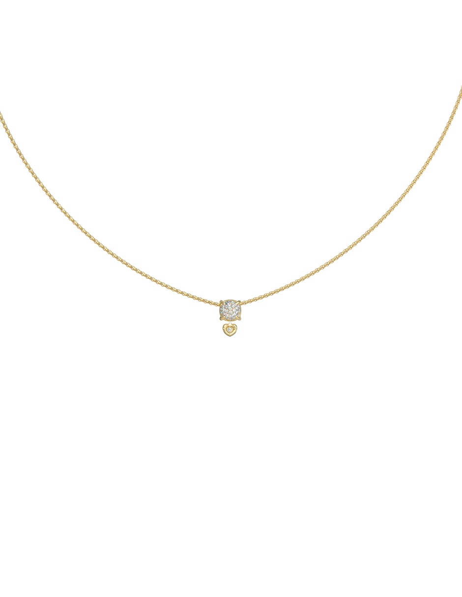 Collar de corazón Love