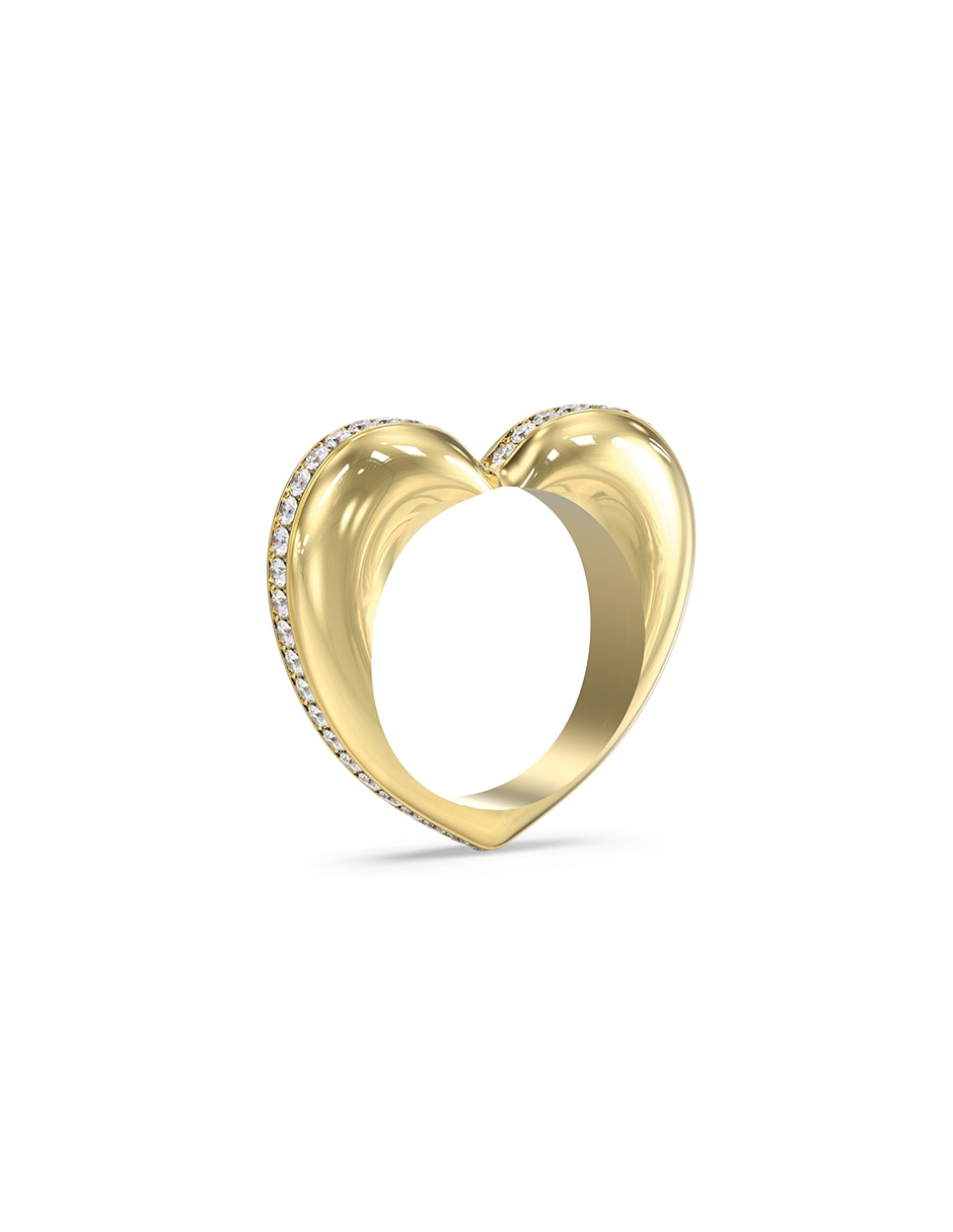 Anillo de corazón Love brillante