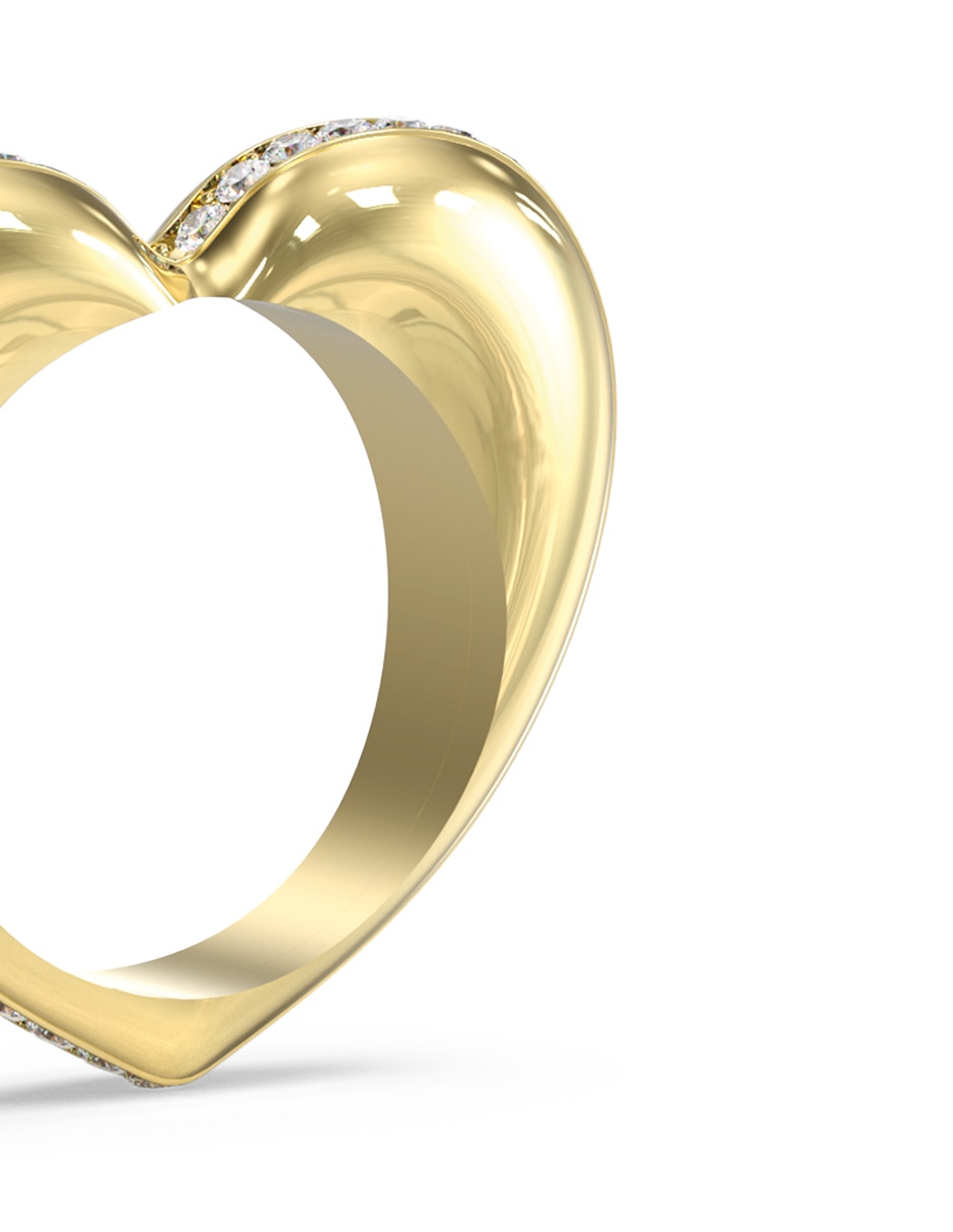 Anillo de corazón Love brillante 3