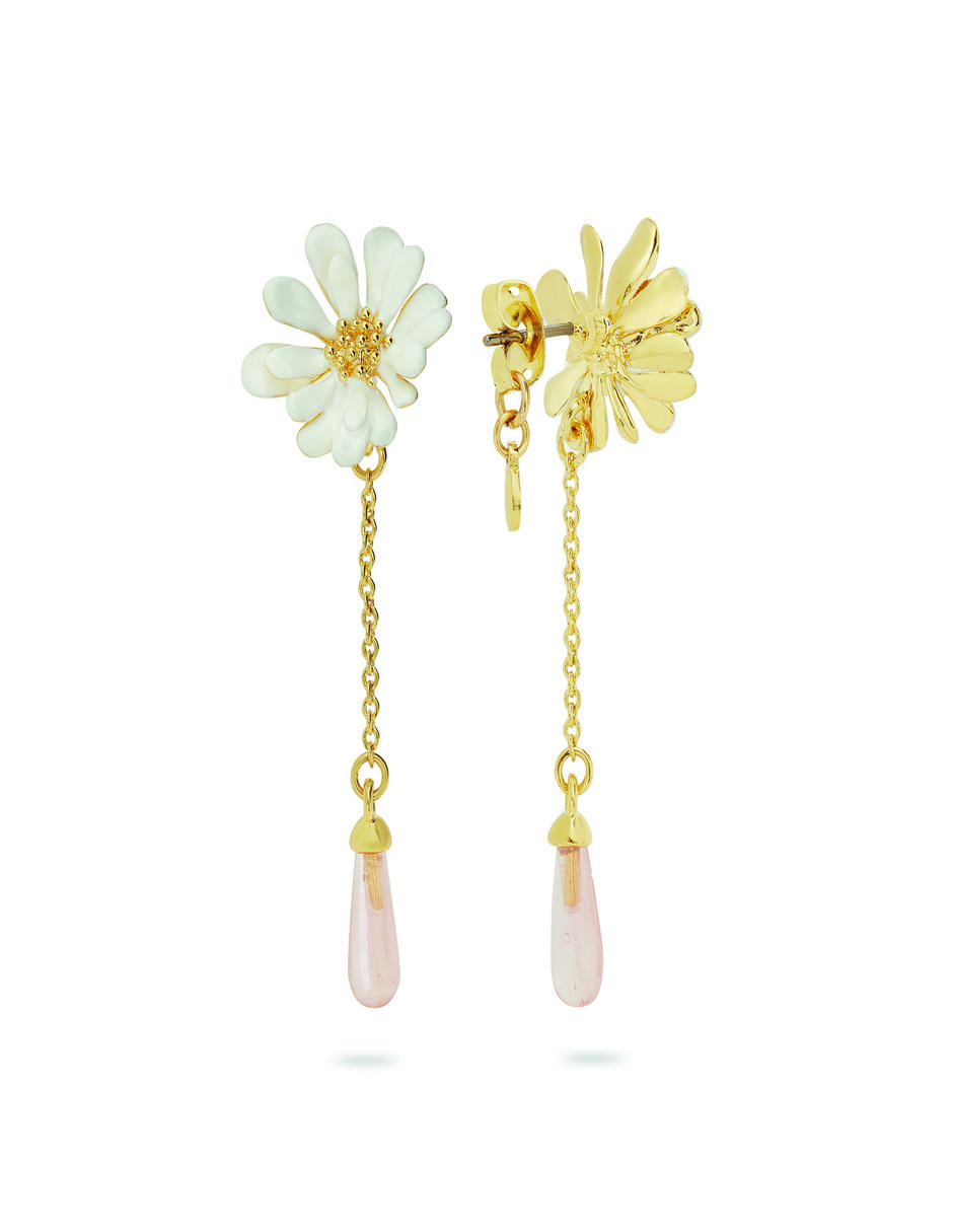 Largos de flor Spring Ball baño de oro cristal 2