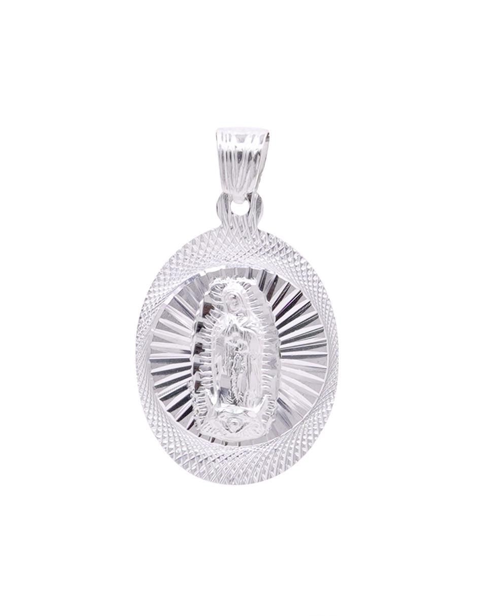 Dije ovalada de plata P 925
