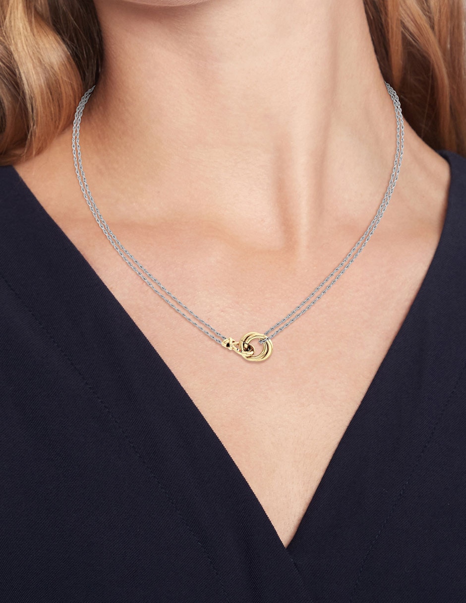 Collar entrelazado Nautical Knot 3