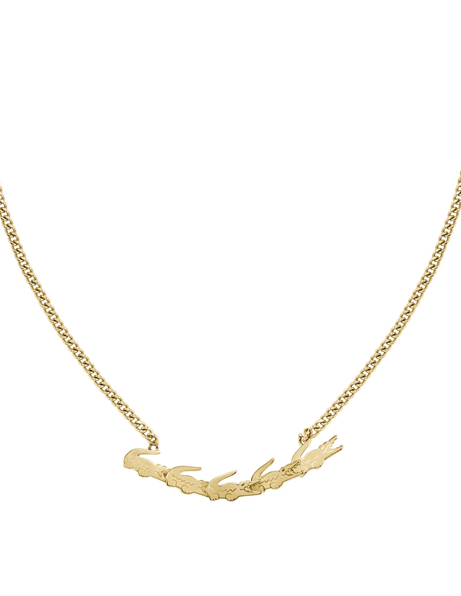 Collar entrelazado Crocodile