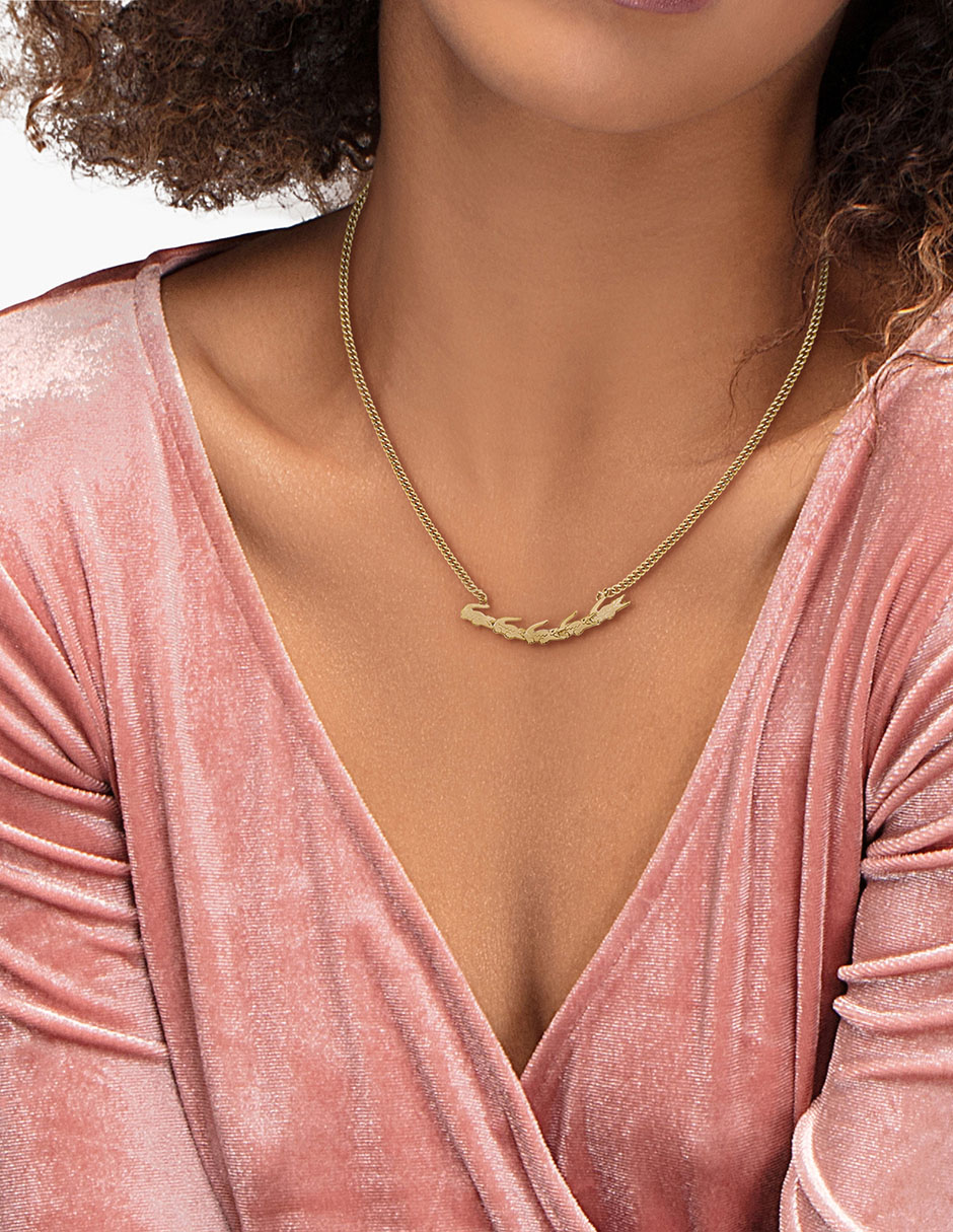 Collar entrelazado Crocodile 5